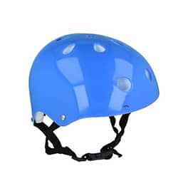 Casco infantil de protección azul